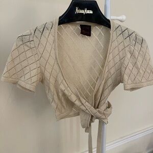 Vintage Isabel Marant taupe knit top